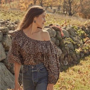 Doen cielito blouse- size small NWOT